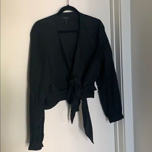 Rag and bone wrap top